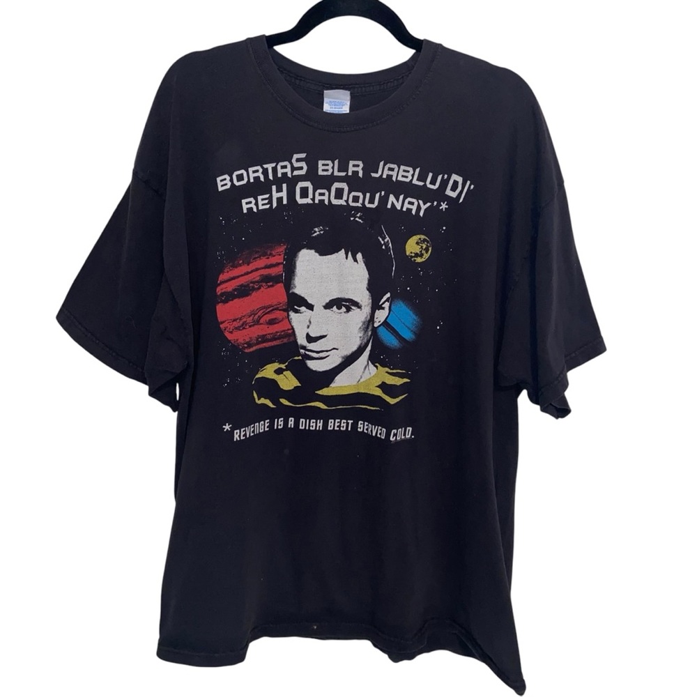 Vintage Star Trek T-Shirt Mens XXL Revenge Is A Dish Best Served Cold Graphic